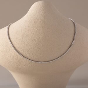 Diamond Tennis Choker Necklace