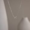 Pave Initial Necklace