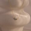 Marquise Birthstone & Pearl Necklace