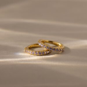 Birthstone Clicker Huggies