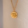 Zodiac Coin Necklace