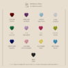 Heart Birthstone Necklace
