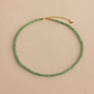 Tiny Aventurine Choker Necklace