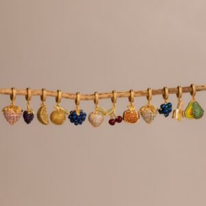 Birthstone Fruit Charm