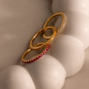 Endless Eternity Birthstone Ring