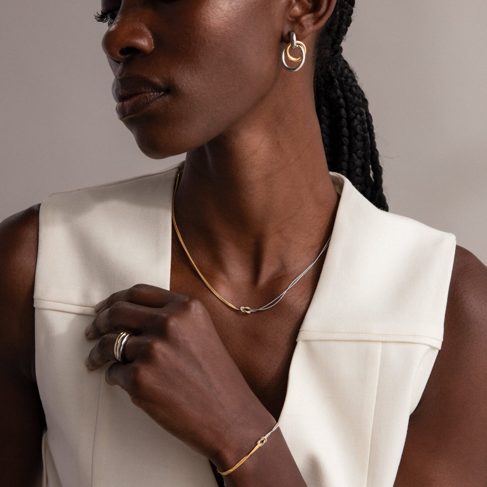 Love Knot Chain Necklace