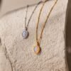 Opal Pendant Necklace