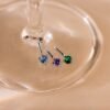 Dainty Birthstone Charm