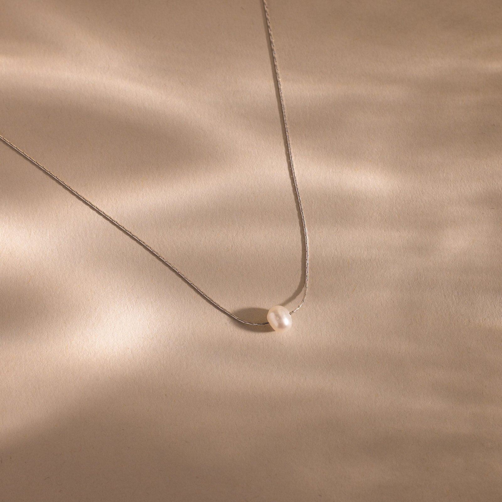 Tiny Pearl Dot Necklace