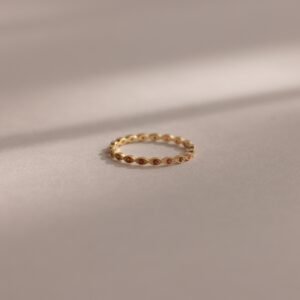 Dainty Marquise Birthstone Ring