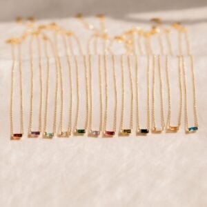Emery Birthstone Necklace