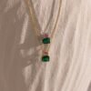 Emerald Bloom Necklace