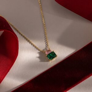 Emerald Bloom Necklace