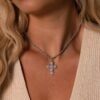 Majesty Cross Necklace