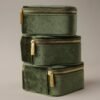 Green Velvet Jewelry Box