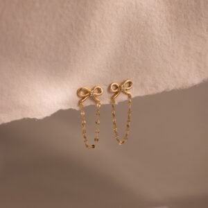 Bow Chain Studs