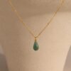 Jade Drop Necklace