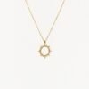 Pave Sun Necklace