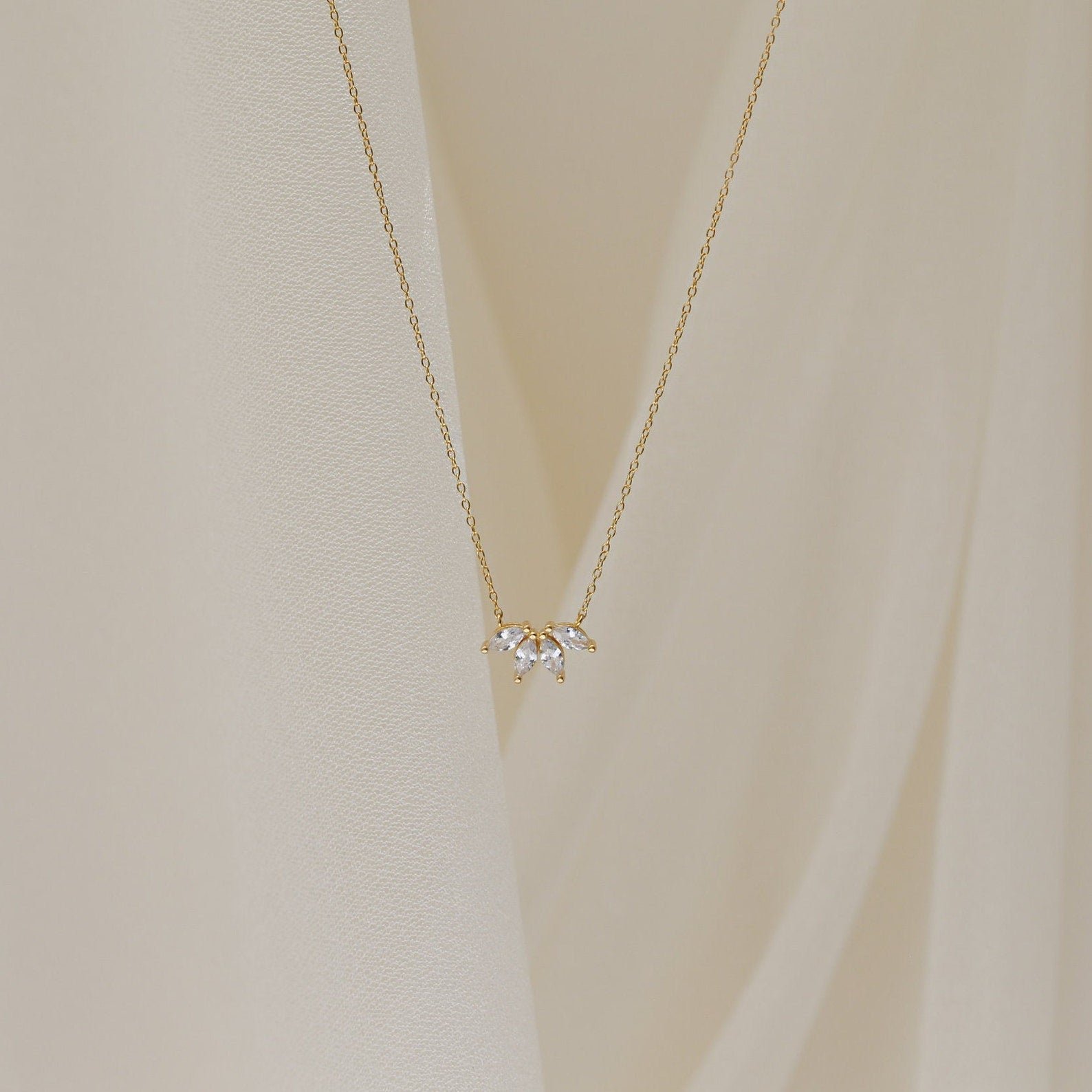Marquise Diamond Necklace