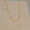 Preppy Multiple Name Necklace in Curb Chain