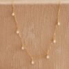 Pearl Station Necklace