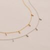 Marquise Station Necklace