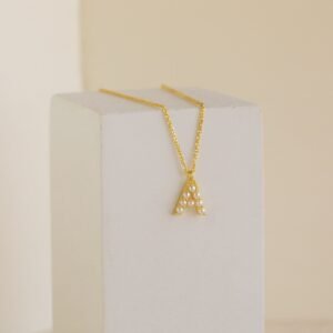 Pearl Letter Necklace