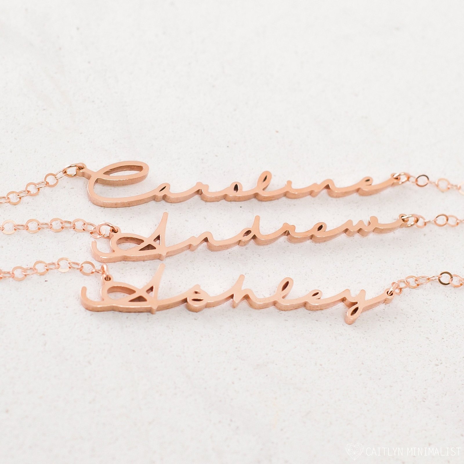 Minimal Name Necklace