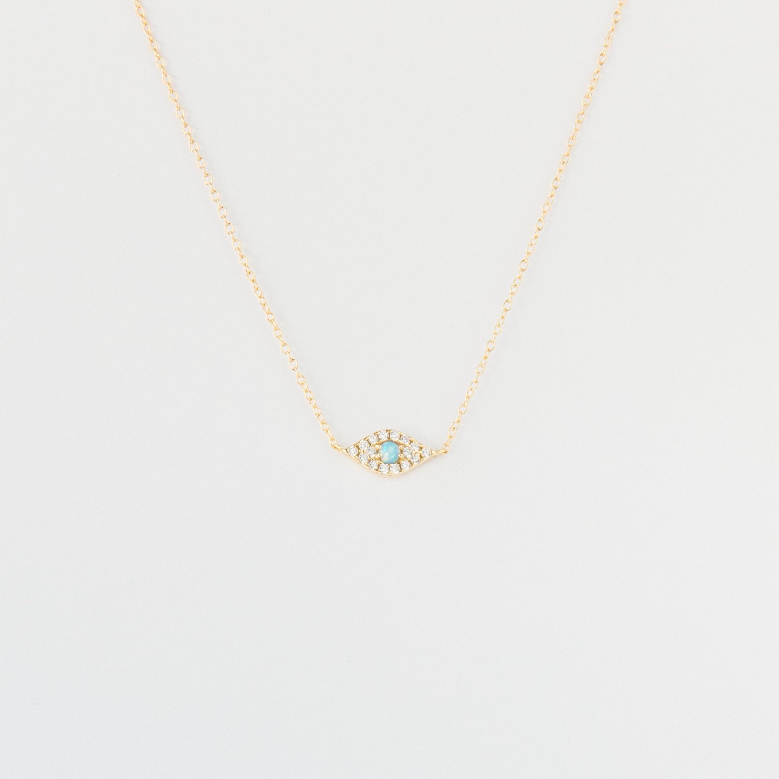 Opal Eye Necklace