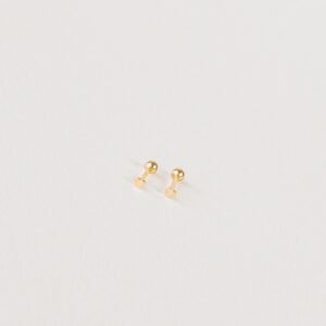Tiny Heart Studs