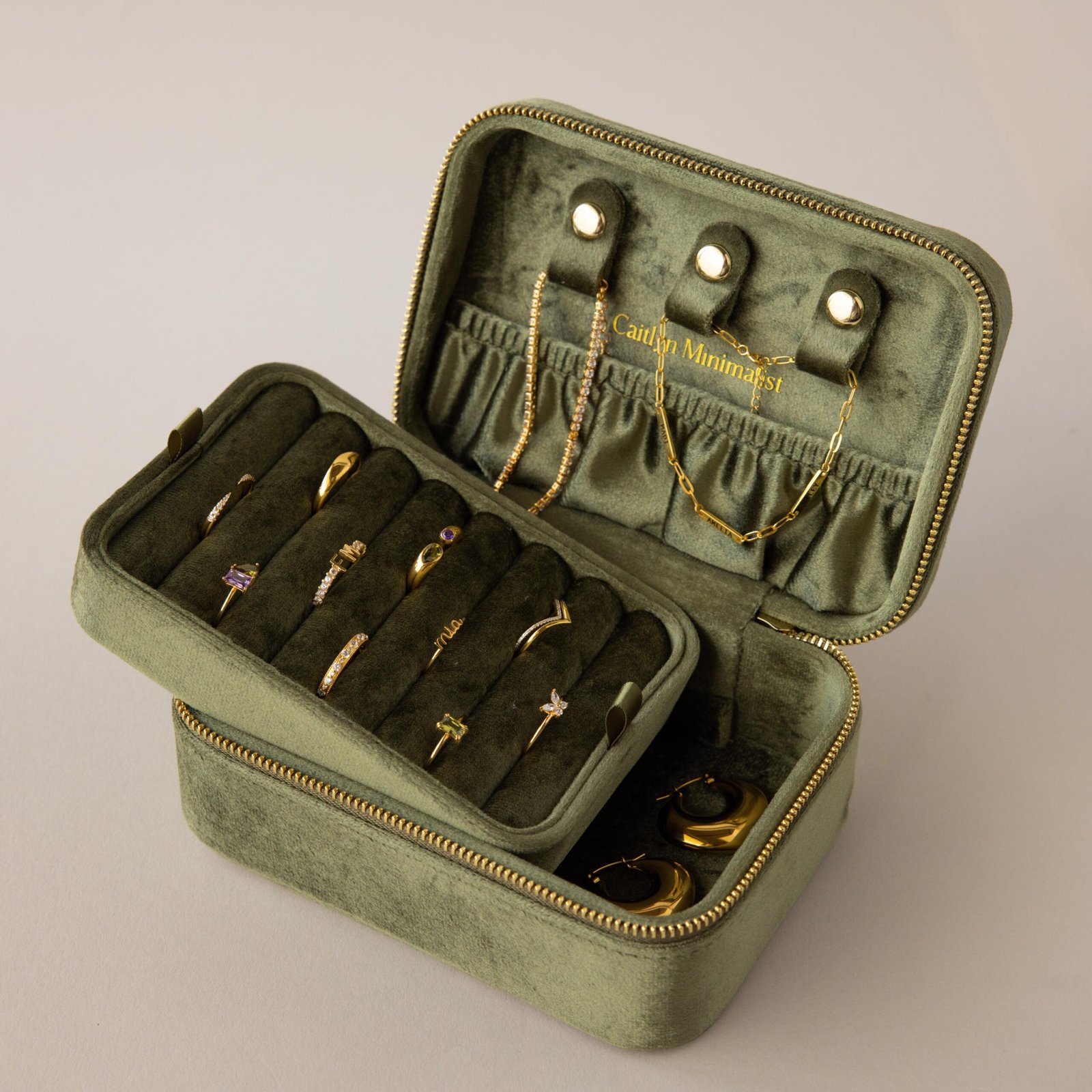 Rectangle Velvet Jewelry Box