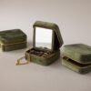 Velvet Mirror Jewelry Box
