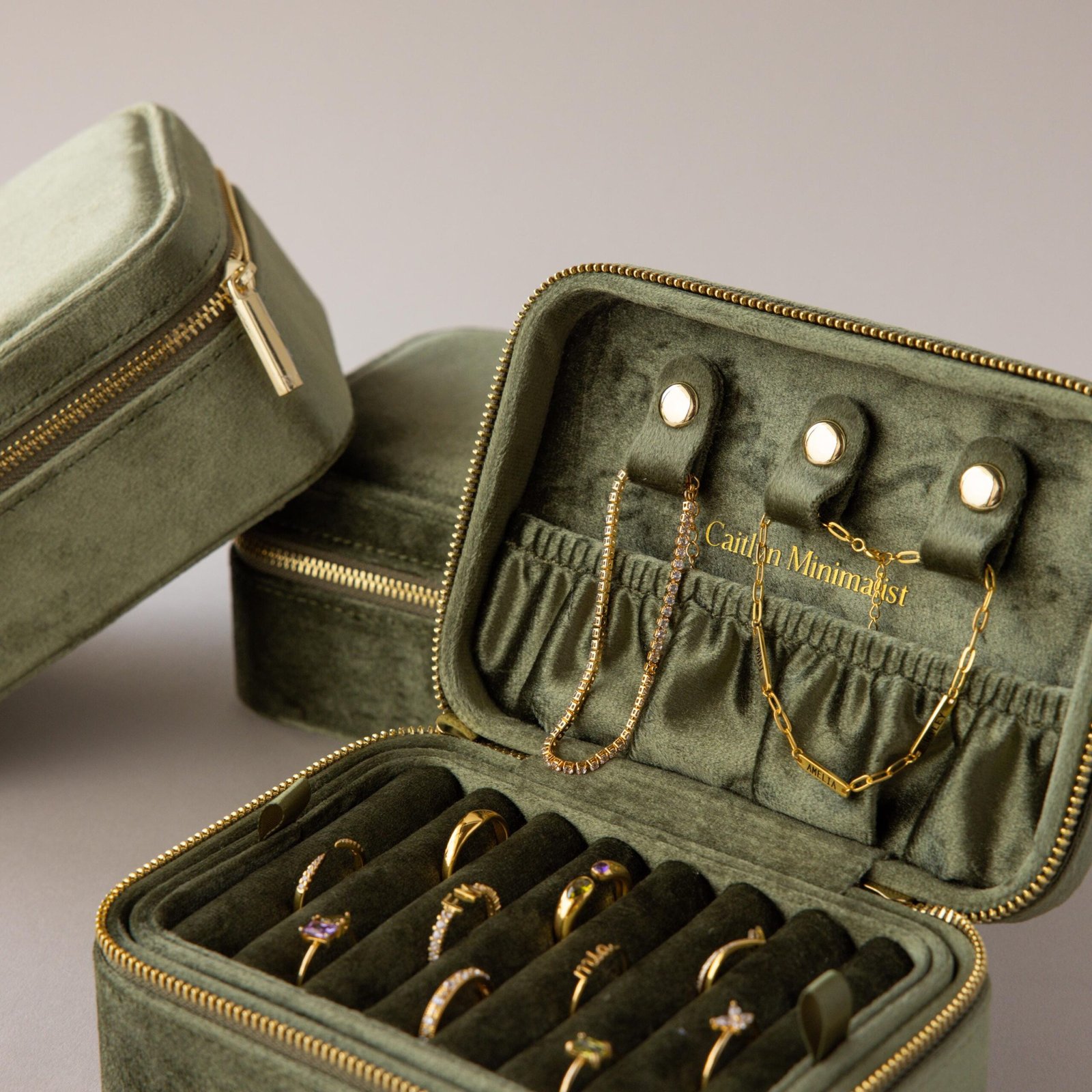 Rectangle Velvet Jewelry Box