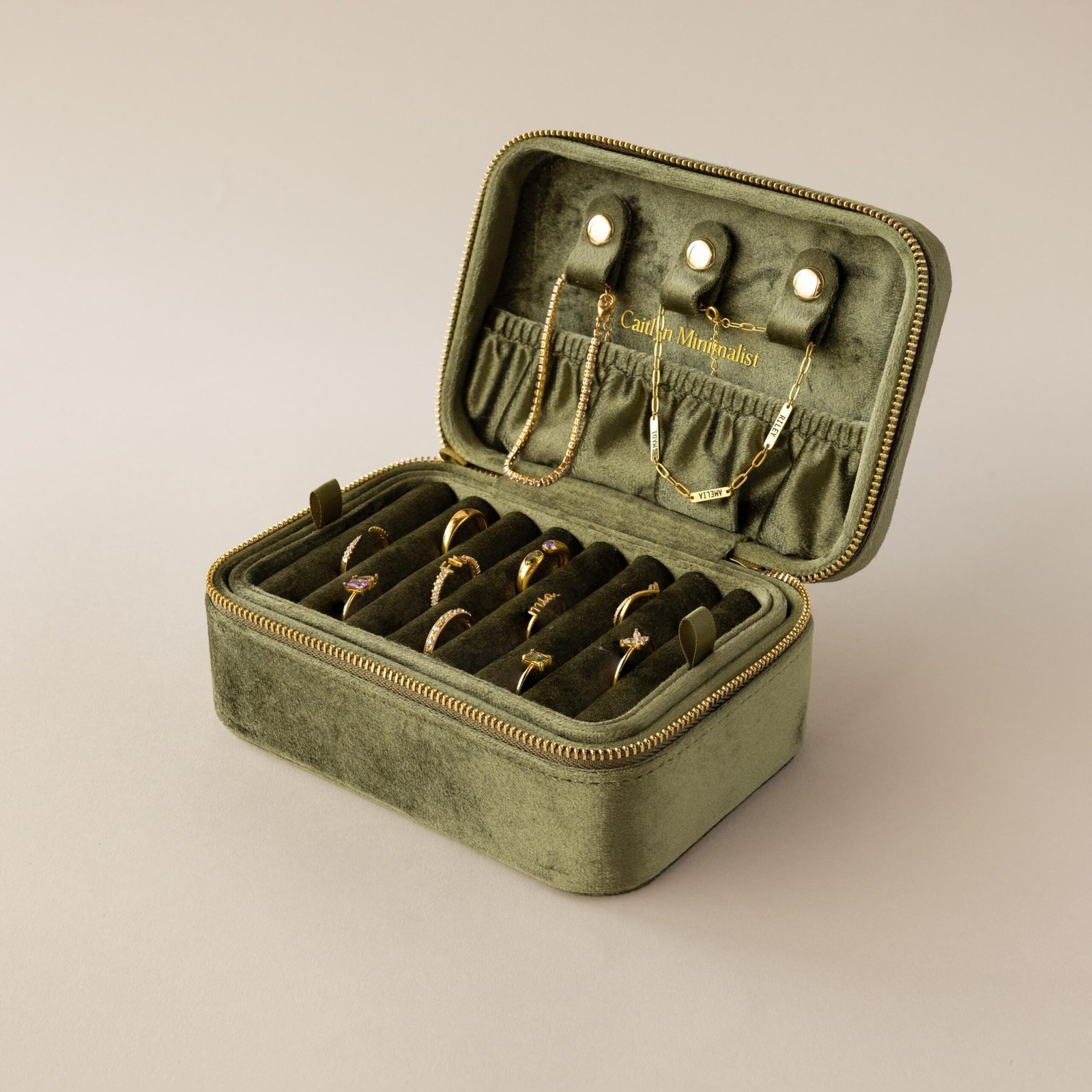 Rectangle Velvet Jewelry Box