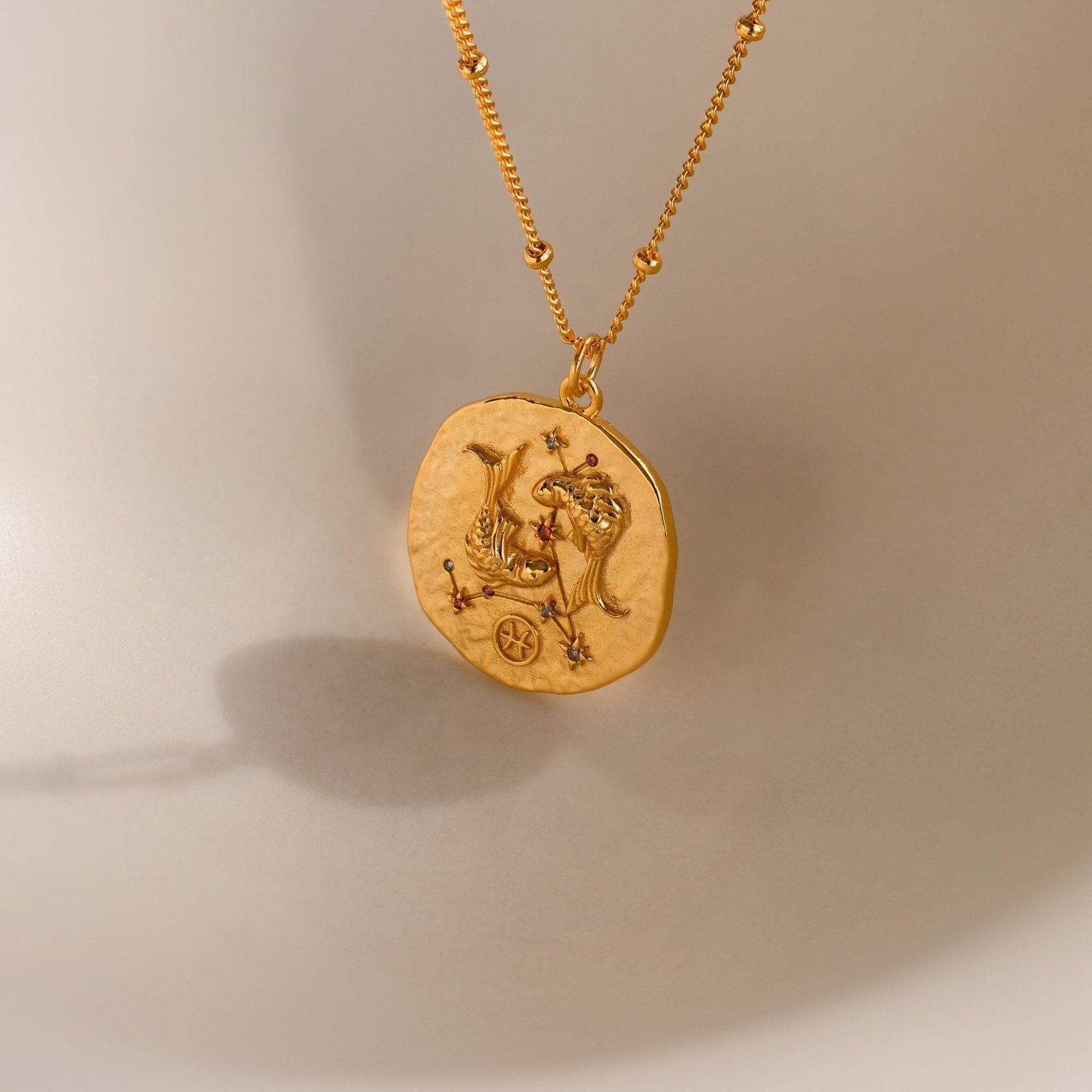 Zodiac Coin Necklace