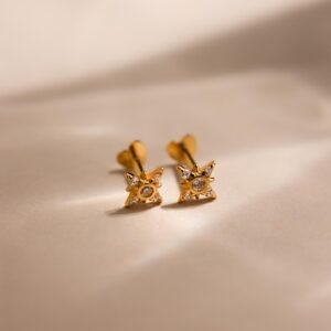 Starburst Flat Back Studs