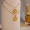 Zodiac Coin Necklace