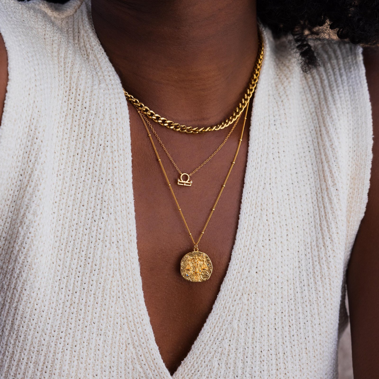 Zodiac Coin Necklace