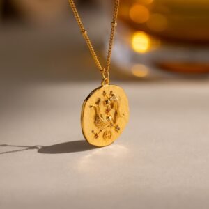 Zodiac Coin Necklace