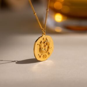 Zodiac Coin Necklace