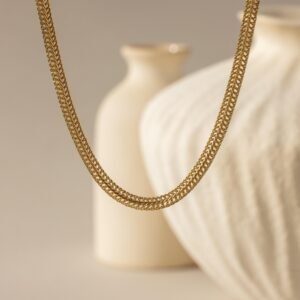 Thin Mesh Chain Necklace