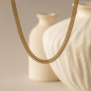 Thin Mesh Chain Necklace