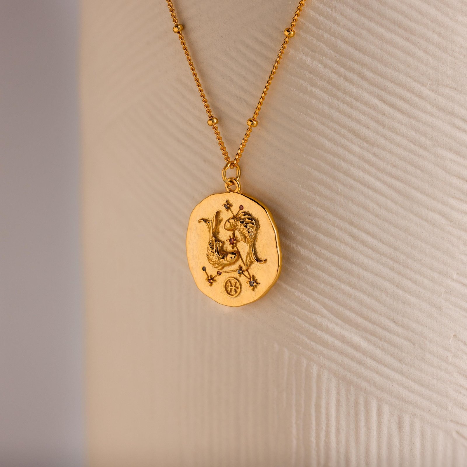 Zodiac Coin Necklace