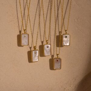 Pearl Zodiac Birthstone Necklace