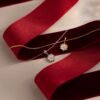 Diamond Poinsettia Necklace