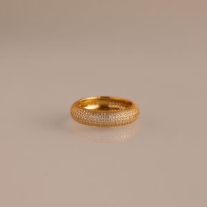 Bold Pave Stacking Ring