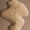 Pearl Drop Lariat Necklace