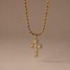 Majesty Cross Necklace