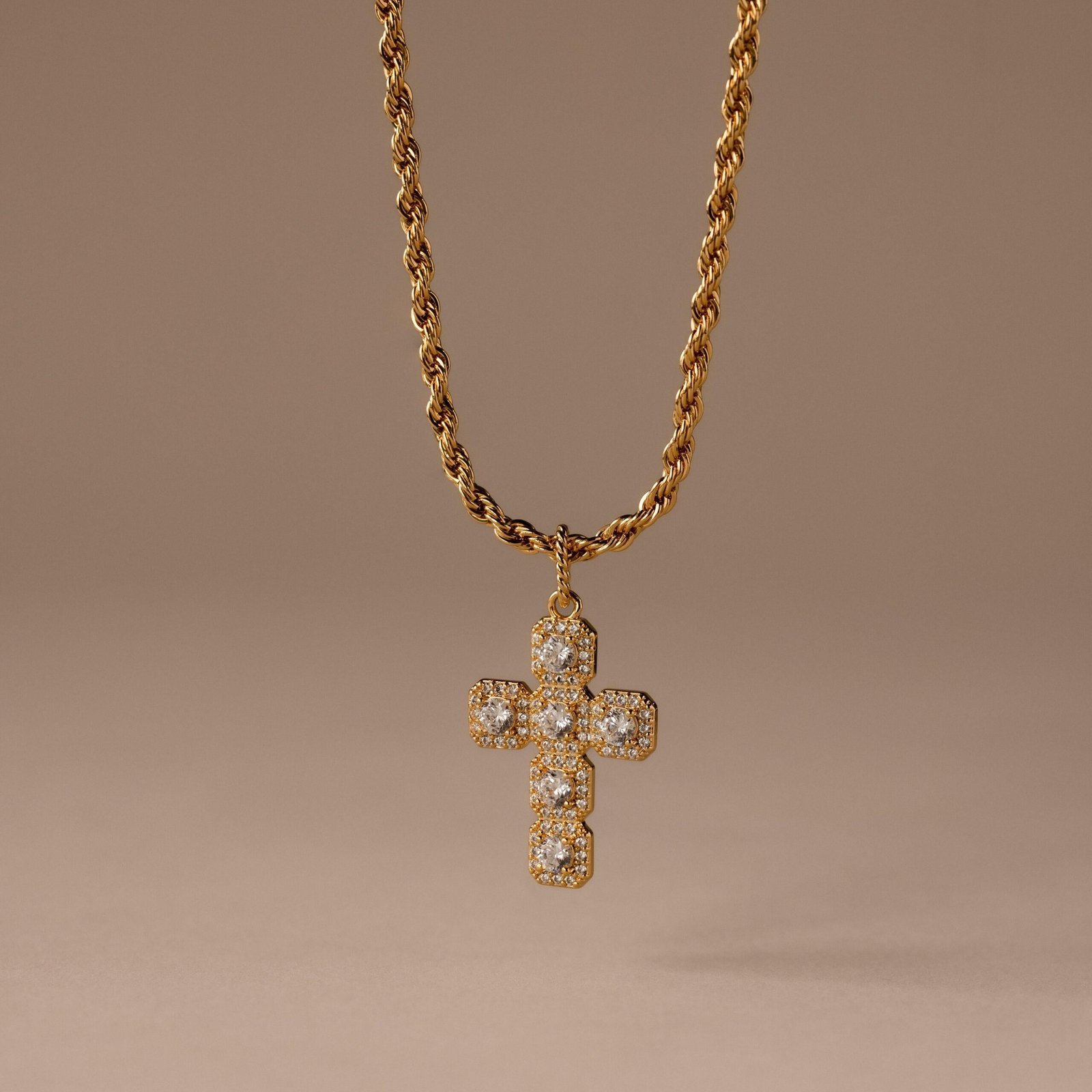 Majesty Cross Necklace