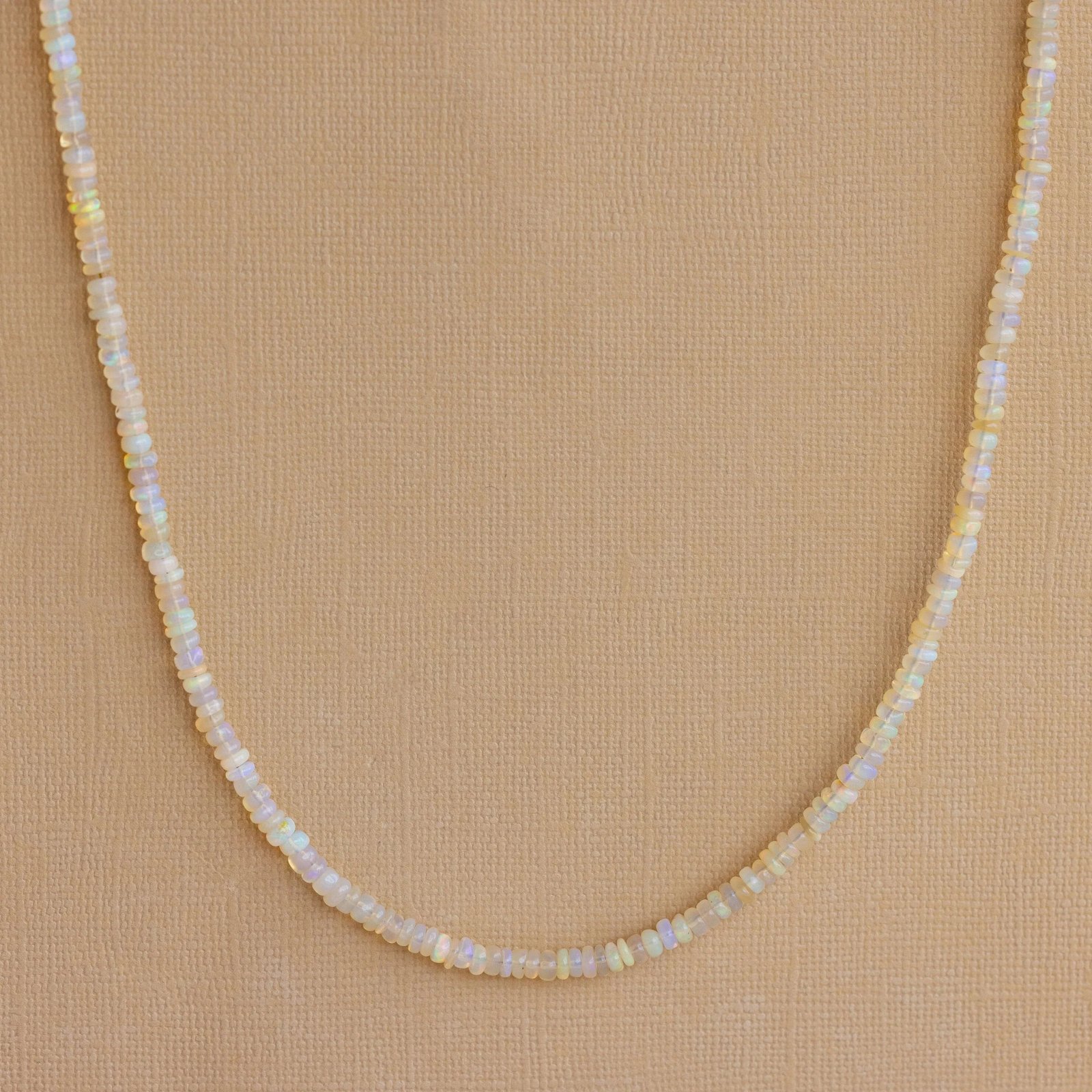 Opal Beaded Necklace